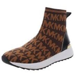 Skyler Logo Stretch Knit Sock Sneaker